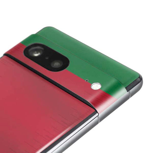 Portugal Soccer Flag Pixel Skins